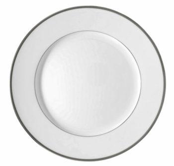 Raynaud Fontainebleau w/Platinum Filet Buffet Plate 12.25"D