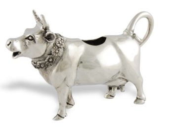 Vagabond House Mabel the Cow Creamer 1.5"W x 6"L x 4"H - Image 2