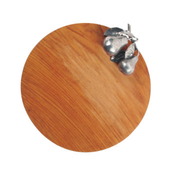 Vagabond House Pear Cheese Board 13.5"D