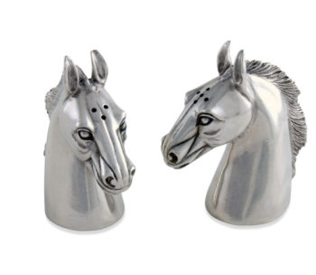 Vagabond House Horse Head Salt and Pepper