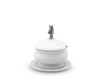 Vagabond House Horse Stoneware Lidded Bowl