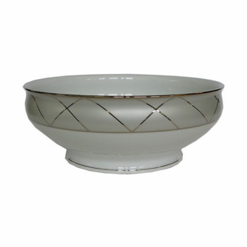 Haviland Clair De Lune Arcades Salad Serving Bowl 9 3/4" D