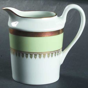Haviland Oasis Green Creamer 8.5 oz.