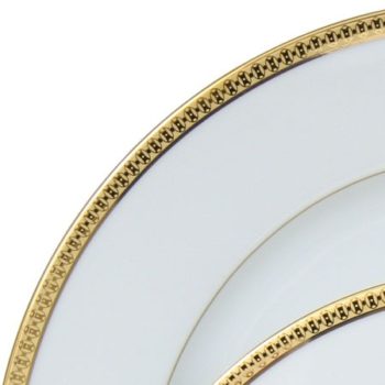 Haviland Symphony Gold Cappuccino Cup and Saucer 11 oz