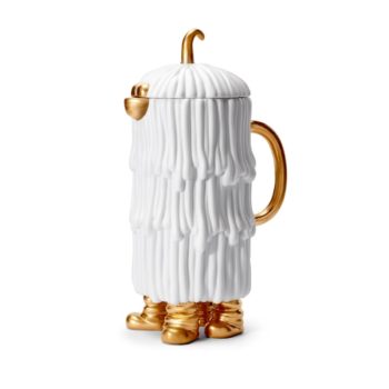 L'Objet Haas Djuna Coffee + Tea Pot white 48 oz