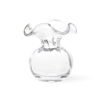 Vietri Hibiscus Bud Vase 5"D, 5.5"H