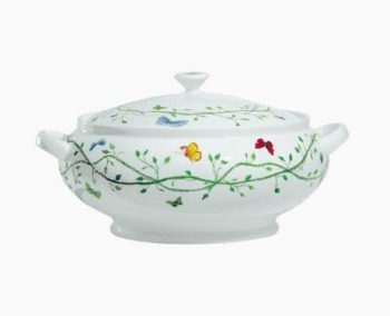 Raynaud Wing Song Soup Tureen 9.8" D, 59 Oz.