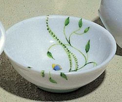 Raynaud Wing Song Bone Dish 3.9" D