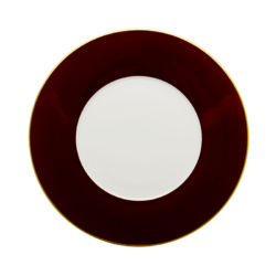 Robert Haviland & C. Parlon Lexington Chocolate Dinner Plate 10.5"D