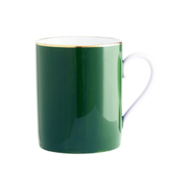 Robert Haviland & C. Parlon Lexington Emerald Mug 3.75"H