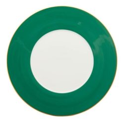 Robert Haviland & C. Parlon Lexington Emerald Dinner Plate 10.5"D