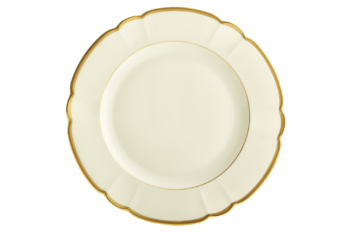 Robert Haviland & C. Parlon Colette Gold Dinner Plate 11"D
