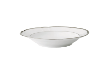 Robert Haviland & C. Parlon Colette Platinum Rim Soup Plate 9"D
