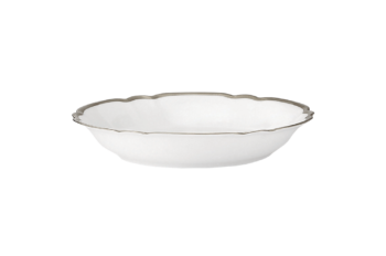 Robert Haviland & C. Parlon Colette Platinum Coupe Soup 7.5"D