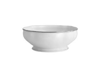 Robert Haviland & C. Parlon Colette Platinum Salad Bowl 10"D