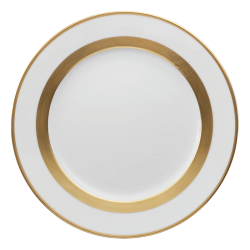 Robert Haviland & C. Parlon William Gold Dinner Plate 11"D