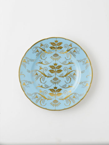 Royal Crown Derby Harlequin Duck Egg Salad Plate 8"D