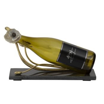 Michael Aram Anemone Wine Rest 11"L