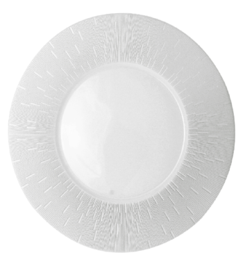 Haviland Infini Light Grey Dinner Plate 11"D