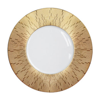 Haviland Infini Gold Dinner Plate 11''