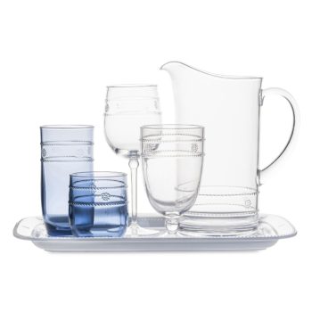 Juliska Isabella Acrylic Blue Large Beverage 18 oz - Image 3