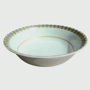 Royal Limoges Jardin Francais Deep Soup/Cereal Plate