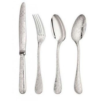 Christofle Jardin d'Eden Silver Plated Sauce Spoon