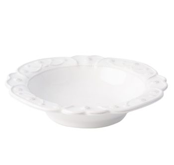 Juliska Jardins du Monde Whitewash Coupe Pasta/Soup Bowl 9.5"D - Image 2