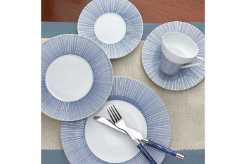 J.Seignolles Limoges Cape Cod Indigo 5-Piece Place Setting - Image 2