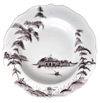 Juliska Country Estate Flint Pasta/Soup Bowl 10" W x 1.5" H