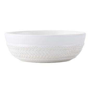 Juliska Le Panier Whitewash Coupe Pasta/Soup Bowl 7.75" W, 2.5" H