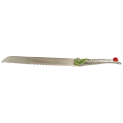 Quest Judaica Collection Challah Knife Pomegranate 13"L
