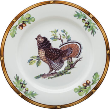 Julie Wear Designs Game Birds Buffet  (Ruffled Grouse) 12"