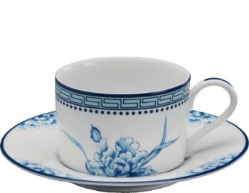 Julie Wear Designs Canton Flower Cup & Saucer 8 oz.