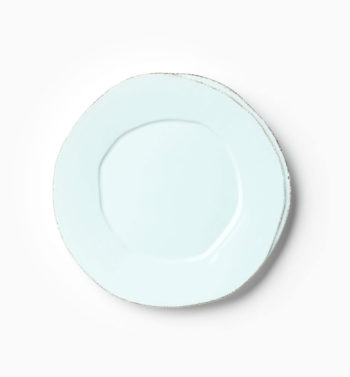 Vietri Lastra Aqua Salad Plate 8.75"D