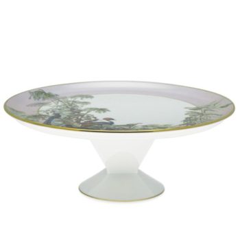 Haviland Le Bresil Footed Cake Platter 12 1/2"