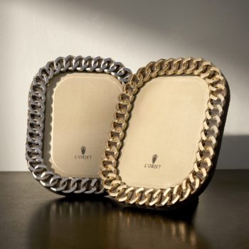 L'Objet Cuban Link Frame 5 x 7" Platinum - Image 2