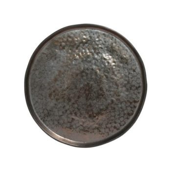 Costa Nova Lagoa Metal Dinner Plate 10.75"D