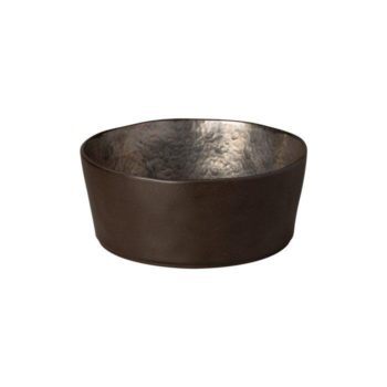 Costa Nova Lagoa Metal Serving Bowl 9.5"D x 4.5'H