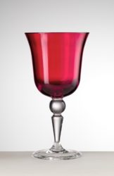 Mario Luca Giusti St Moritz Red Water 7.25"H, 12 oz