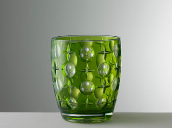 Mario Luca Giusti Superstar Green Tumbler 4.33"H  Set/6