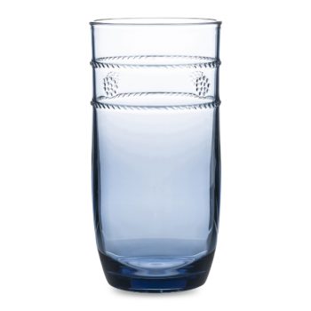 Juliska Isabella Acrylic Blue Large Beverage 18 oz - Image 2