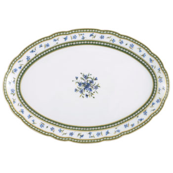 Bernardaud Marie Antoinette Oval Platter 13"