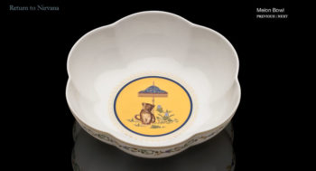 Jacqueline Cambata Nirvana Melon Bowl 6.25"D