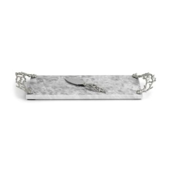 Michael Aram Ocean Reef Small Cheese Board w/ Spreader