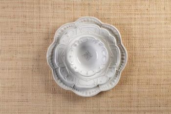 Juliska Jardins du Monde Whitewash Ramekin 4.5" W x 2" H - Image 2