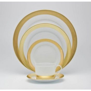 Royal Limoges Danielle Gold Breakfast Saucer