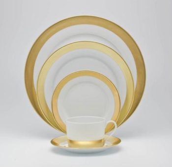 Royal Limoges Danielle Gold Soup/Cereal Bowl