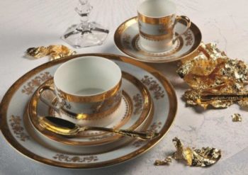 Deshoulieres Orsay Powder Blue Breakfast Saucer