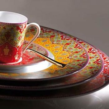 Deshoulieres Dhara Red Square Zen Tray